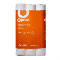 Oprice 3層式衛生紙 27m, 36入, 1組