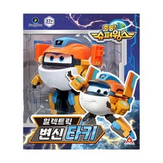 퍼니플럭스 슈퍼윙스9 일렉트릭 변신 타키 로봇장난감 유아 선물, 1개