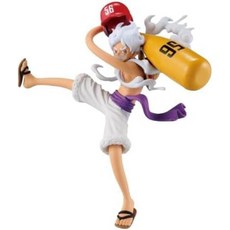 원피스 BATTLE RECORD COLLECTION-MONKEY.D.LUFFY GEAR5 Ⅱ- 원숭이 D. 루피 피규어, 1개