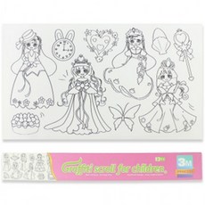 뚝딱 드로잉 롤페이퍼 공주 색칠공부 유아 어린이집 교구 재료, 상세페이지 참조, 상세페이지 참조, 상세페이지 참조