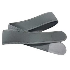 복부 마사지 스트랩 근막 링 허리띠 전기 복부 마사지 벨트 (엉덩이 마사지용), 110cm x 5.5cm, 네오프렌, 회색
