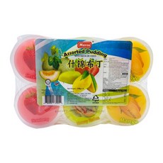 판다중국식품 혼합푸딩 푸딩, 6개, 780g