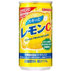 산가리아 스키와 상큼 레몬 C 드링크 190g 30개, 190ml