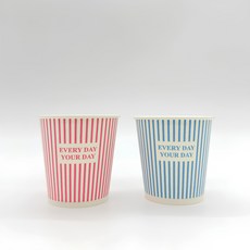 더하리 무형광천연펄프 6.5온스 180ml 스트라이프 종이컵, 1개, 200개입 1개, 200개입