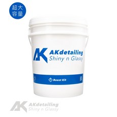 AKdetailing 洗車吧！A咖 職人洗車桶 大容量 堅固耐用 多功能用途 適用於各種洗車藥水, 質感白, 19L