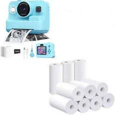 즉석 인쇄 카메라*1 및 10롤 교체용 용지*1