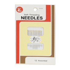 盲針 免穿針手縫針, 1套