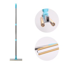 반려동물 털 제거 스크래퍼 고양이 강아지 털 청소 브러시 카펫 러그 대면적 정리 도구, Y형 블루 (연결 링 포함)