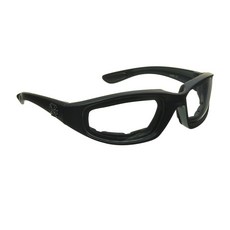 ProSPORT Chopper 오토바이 선글라스 폼 패딩 바이커 라이딩 스포츠 남성 여성용 | 스모크 투명 옐로우 미러 블루 오렌지 그린 199377, 흡기 투명은 중간에서 XL까지 맞습니다