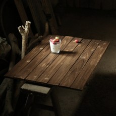 사진촬영 원목 배경판 배경 우드 보드 촬영배경판 입체 간이 양면 러프 패널 60x80cm 우드, 목재 받침대(탄화 갈색)37x20cm, 1개