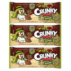 롯데웰푸드 크런키 데빌 두바이 st 피스타치오맛 초콜릿, 3개, 45g