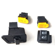 혼다 호환 디오 ZX AF18 오토바이 액세서리 원거리/근거리 램프 방향지시등 경적 시동 스위치 버튼, 01 중국, 01 AF17 AF18