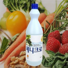 해들추천샵 쎄니크로 야채과일 소독제 1L 식품소독