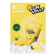 썬롤리 얼려먹는 아이스크림 파인애플 8개입