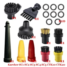 Karcher 스팀 진공 청소기 기계 SC1 부품 브러시 헤드 강력한 노즐 액세서리, 24 Set-5
