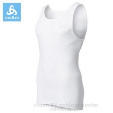 【瑞士 ODLO】S零碼》男 抗菌銀離子圓領無袖 排汗背心 CUBIC 運動內衣 排汗內衣 汗衫 登山 140292