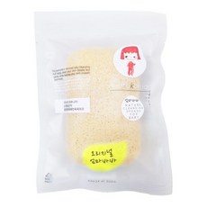 엄마바바 곤약스펀지 사각 오리지널, yellow clay, 3개