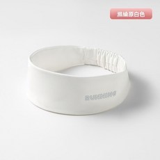 零著感頭帶 瑜珈頭帶 萬用頭戴 跑步運動頭帶 美容髮帶 健身頭帶 吸濕速乾, 滌綸原白色-均碼, 1個