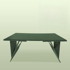 폴더블 캠핑 테이블 쉘프 메쉬 노마드 우드쉘프 접이식, 포레스트그린 표준, 1개