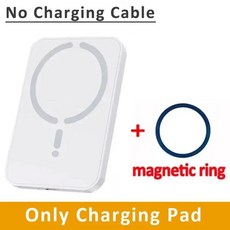 고속 자동차 스탠드 자기 무선 차량용 에어 벤트 클립 홀더, 기본, 2. White No Cable