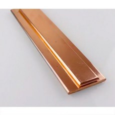 1PC T2 금속 막대 250MM 빨간색 두께 스트립 순수 15MM 플랫 5MM 플레이트 구리, 5x15x250mm, 1개