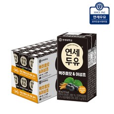 연세두유 맥주효모 & 어성초 두유, 190ml, 48개