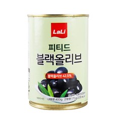 푸드올마켓_ 라리 피티드 블랙올리브 400g, 1개