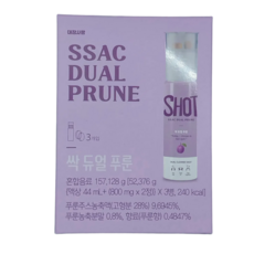 대장사랑 싹 듀얼 푸룬 주스 건자두, 157.128g, 1박스