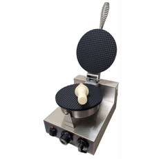 多功能鬆餅機雞蛋仔機甜筒機，快速加熱不沾塗層，點心製作好幫手, 甜筒機