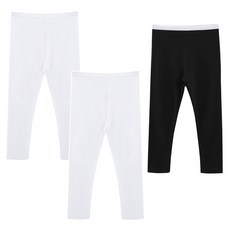 兒童棉質10分內搭褲 3入