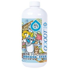 臭味滾 ODOUT 貓貓除臭噴霧，天然植物萃取，長效除臭，適用於貓砂盆、貓窩，快速消除異味, 1個, 1L
