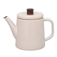 Noda Horo 野田琺瑯 日本製IH爐適用琺瑯水壺 1.5L, 米色, 1個