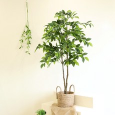 인테리어 조화 나무 조경 사무실 벤자민, 130cm, 1개