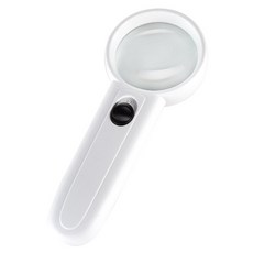 ZIO-BIZ LED 고배율 돋보기 5X-50MM / 확대경 돋보기 현미경 루페 LOUPE LED 휴대용루페 자연학습 과학학습 과학준비물 곤충관찰 작업용확대경 휴대용확대경 조명확대, 2개