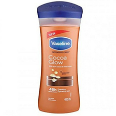 바세린 인텐시브 케어 코코아 글로우 바디 로션, 400ml, 1개