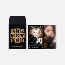 에스파 더티워크 공식 굿즈 정품 포토카드 랜덤 트레이딩 카드 B버전