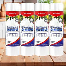 이음 프리미엄 일회용 위생 롤백, 4개, 200개입, 중(M)