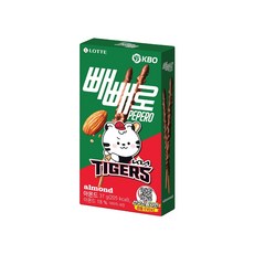 KBO X 아몬드 빼빼로 기아 타이거즈, 37g, 15개