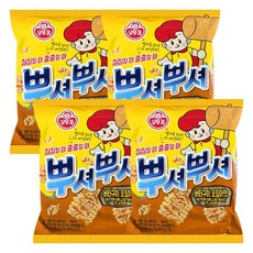 오뚜기 뿌셔뿌셔 버터오징어맛, 90g, 4개