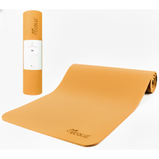 에코리즈 뉴컴포트 원톤 6mm 요가매트 + 스트랩, 사바나 선셋, 1개