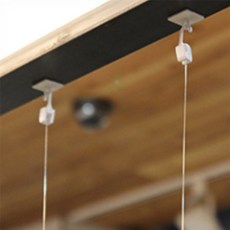 지그미니 학모양낚시줄 액자걸이무타공