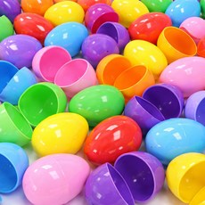 塑膠雞蛋盒 派對裝飾 兒童遊戲 復古風格, 彩色隨機出貨, 30個