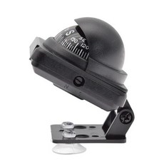 옥외 나침반 다기능 자동차 항해 네비게이션 항해 나침반 57x58x57mm 캠핑 도보 부품, 1개, 동색