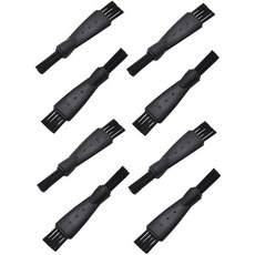 향신료 허브 분쇄기용 PZRT 8pcs 60mm 플라스틱 청소 브러시 블랙