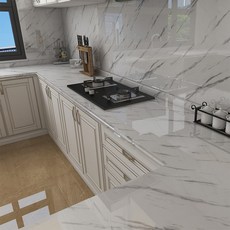 고급스러운 대리석 시트지 주방 인테리어 필름 대리석필름 주방인테리어 주방리폼, 라이프원 60cmX3m