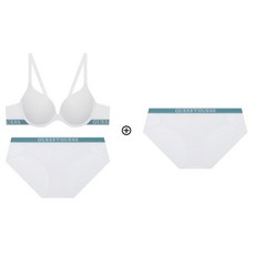 게스 속옷 언더웨어 민트밴디드 캐주얼 브래지어 팬티2장 세트 아이보리 GCWBR211IVGCWBP211IV2 YHT440 MYH232