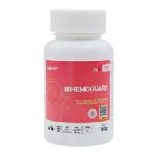 88펫 88헤모가드 강아지 고양이 철분제 빈혈 헤모글로빈 임신 수유, 60g, 유리너리+피부/피모, 1개