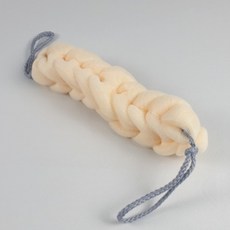 제이앤디디자인 꽈배기 샤워타올 목욕타월, 1개, 1개입