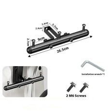 유모차 더블 후크 자전거용 다기능 후크 전기 자동차 오토바이 스쿠터 360 도 회전 정리함, 01 1PC  type3