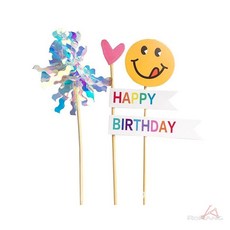 케이크 장식 데코, 별, 1개